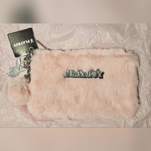 PLAYBOY Handbags - NWT Pink Playboy Wristlet